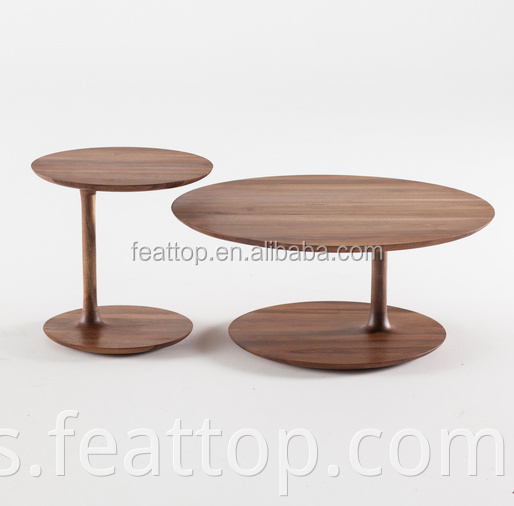 Mesa de té de sala de estar de diseño de madera maciza de buena calidad para la venta